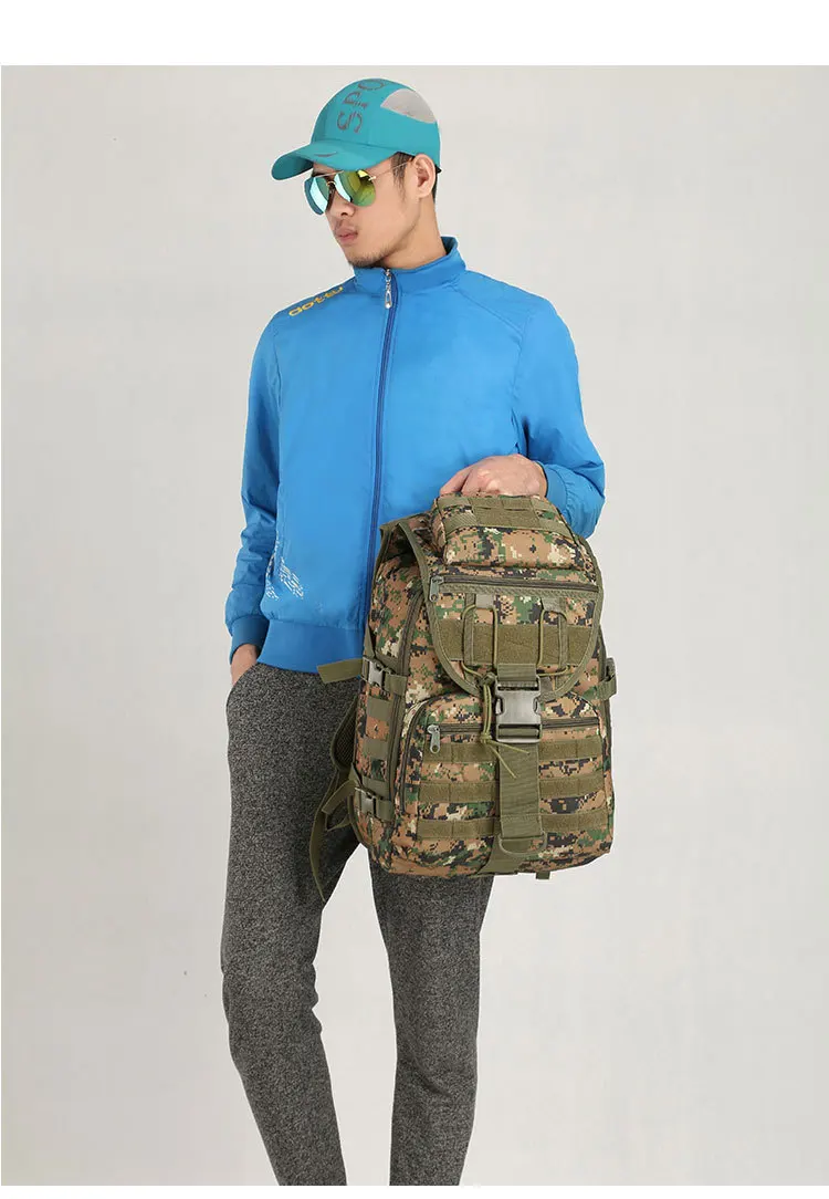 Нейлоновый тактический рюкзак военный рюкзак Водонепроницаемый армейский рюкзак для спорта на открытом воздухе, кемпинга, туризма, рыбалки, охоты 1000D