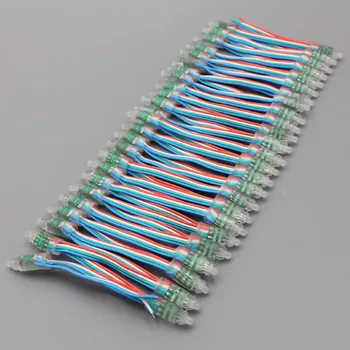 

5VLED colorful irrigation waterproof string lights LED colorful lights string manufacturers 9MM colorful lights wholesale