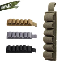 6+ калибровочных снарядов патронов Перезагрузка Журнал хранения мешков патронташ держатель для пистолета, ружья Охотничий Тактический комплект, 2 шт./партия