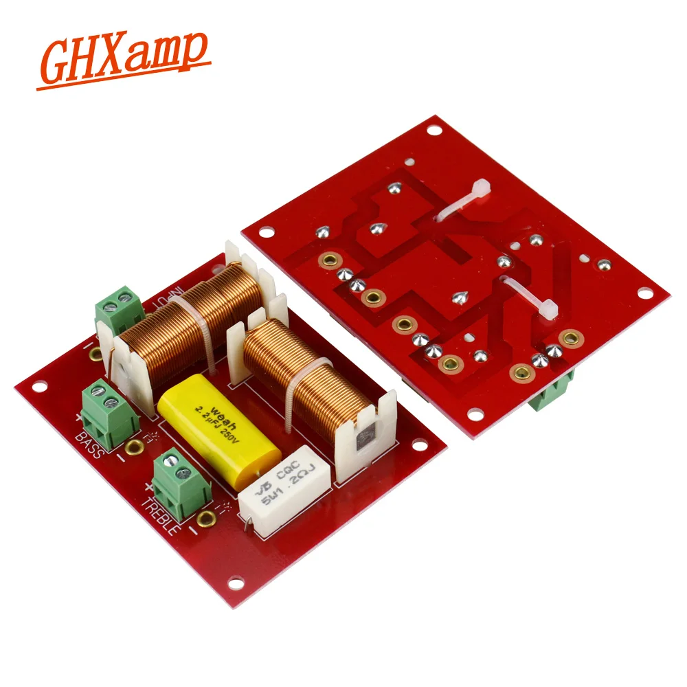 GHXAMP 2 шт. полосный делитель частоты высоких басов для динамиков|divider|frequency divider way |