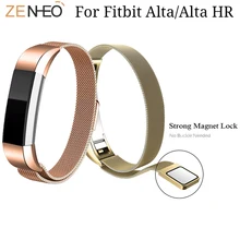 Withings стальной браслет Для Fitbit Alta HR/часы Alta band Миланский Браслет Регулируемый магнитный ремешок высокого качества