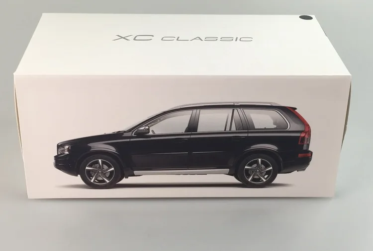 1:18 классический Volvo XC90 литая под давлением модель черный коричневый внедорожник игрушечный автомобиль миниатюрная коллекция подарки оригинальная коробка