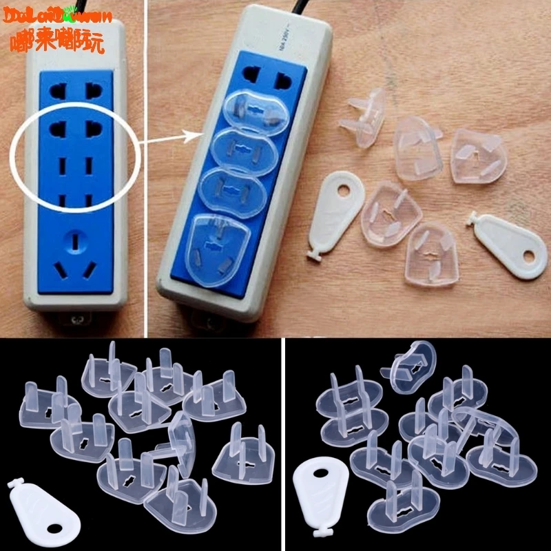 

10Pcs Safety Electric Socket Outlet Plug Lock Cover Protector For Baby Children