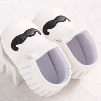 

Explosive baby cartoon mustache men and women baby fashion non-slip soles tassel soft bottom baby toddler shoes