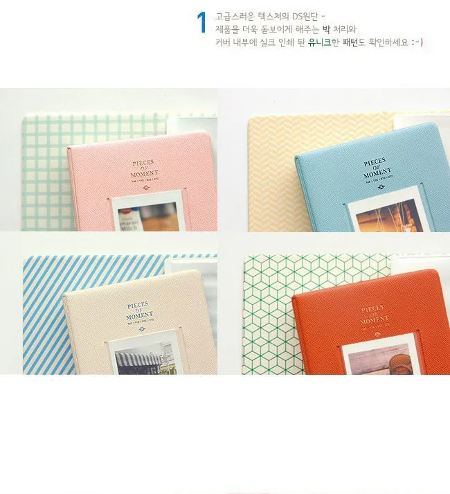 3 дюйма многоцветный милый маленький фотоальбом корейский большой емкости с прокладками держатель для фотографий