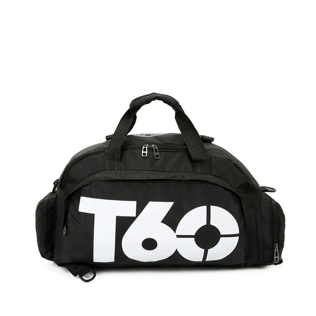 Модная спортивная водонепроницаемая дорожная сумка, повседневная спортивная сумка для хранения - Цвет: Black