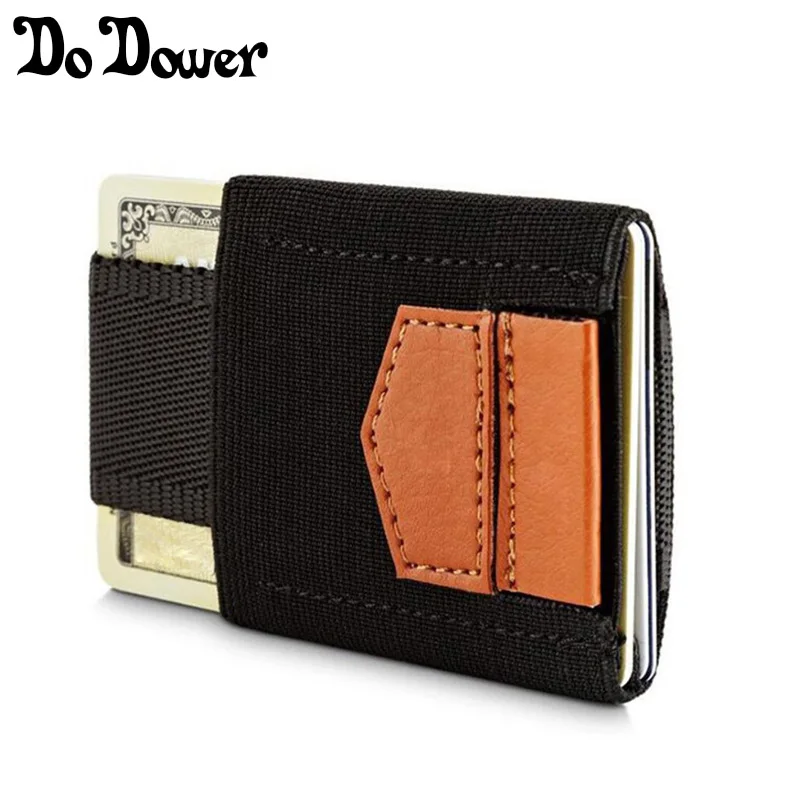 Slim Minimalist Wallet For Men Women Mini Wallets Credit Card Holder Small Business ID Card ...