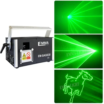 

3 watt Club DJ Disco Projector Stage ilda Laser Light Party Green Red Blue Voice Control