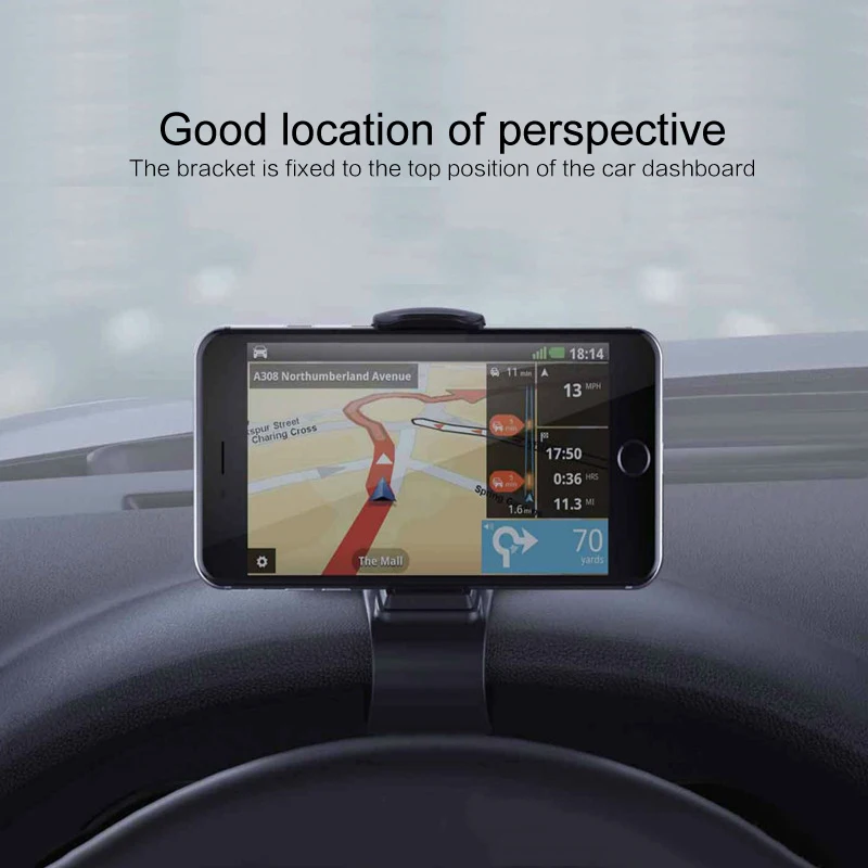 Автомобильный держатель для телефона, 360 градусов, gps навигация, приборная панель, автомобильный держатель для телефона, универсальный держатель для мобильного телефона