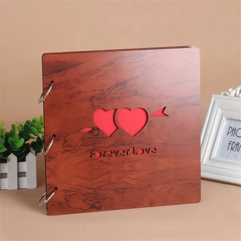 

27*27cm DIY photo album loose-leaf book bronze card circle key ring card buckle scrapbook paper scrapbook album for wedding