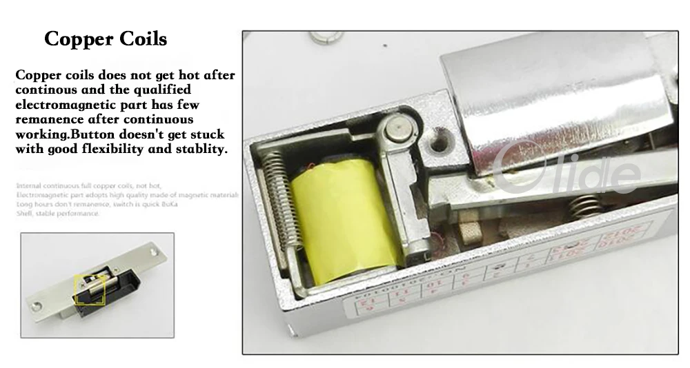 304 Stainless Steel DC12V Electric Strike Door Lock (6)