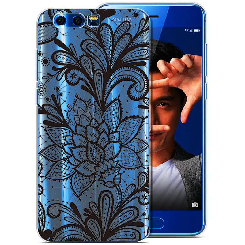 Soft TPU Phone Cover for Huawei Honor 9 V9 Painted Case for Huawei Honor Play 10 V10 Silicone for Honor 7A 7C 7X 8X V9 Fundas (4)