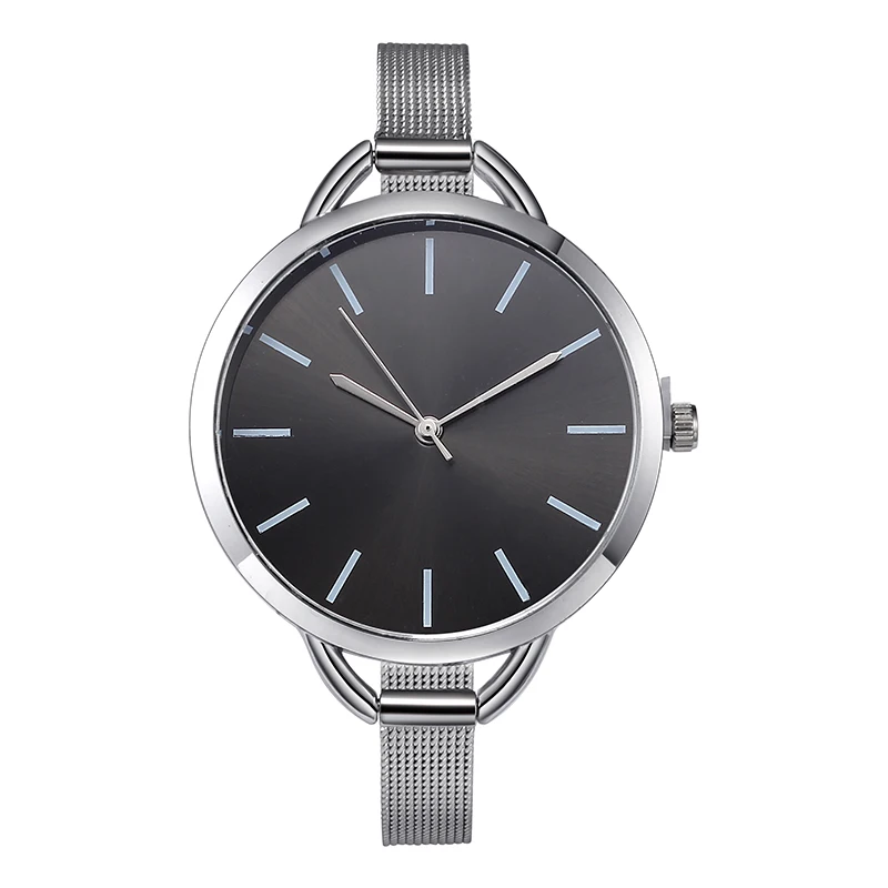 2018 CMK Luxury European Style Ladies Watches Stainless Steel Elegant Big Dial Women Watch Casual Dress Female wristwatch clock