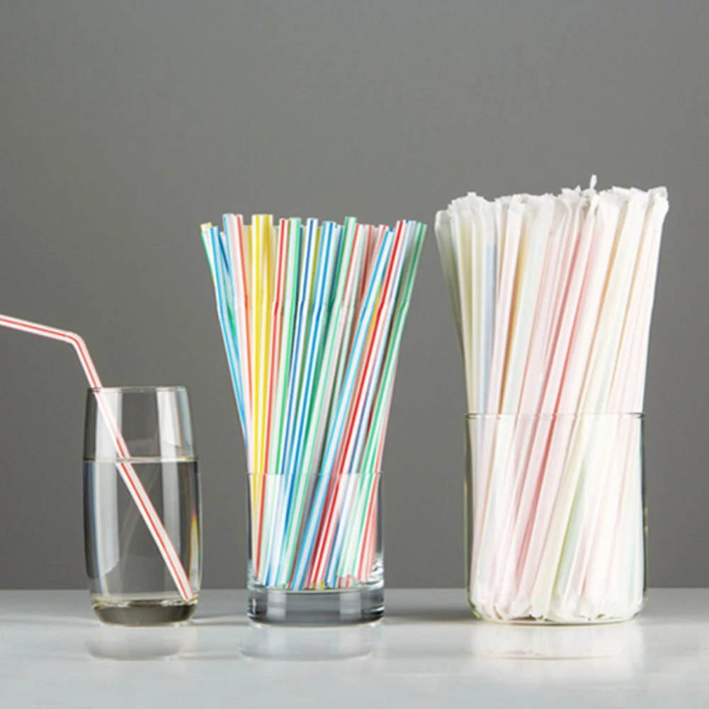 50 шт./лот сок одноразовые пластиковые соломинки экологически чистые высокого качества изгибаемая соломинка для напитков соломинки