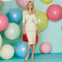 Vestido Formale Braut Mutter Kleider Für Hochzeiten tee-länge Spitze Abendgesellschaft Kleid Mit Jacke Robe De De Mere Mariee 2016