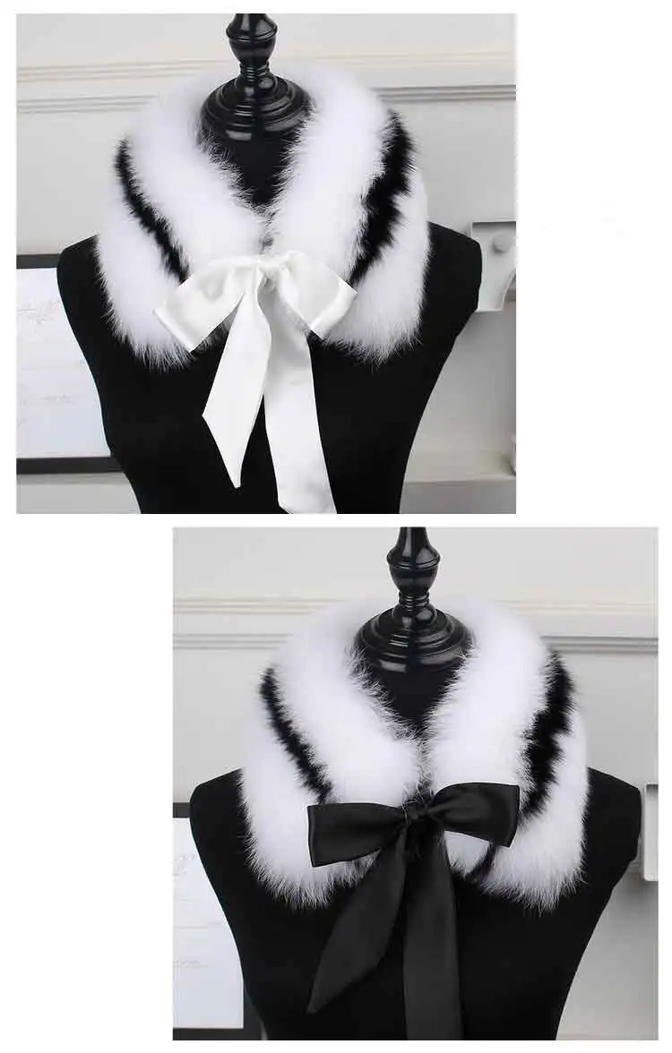 the new hot selling fox fur collar, the natural fox fur collar, the real fur collar child, the winter fur scarf ribbon