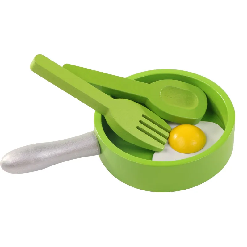 Candywood 5 stücke Baby Holz Küche Spielzeug Kochtopf Pan Set magnetische ei bildung lebensmittel spielzeug für Kinder kinder mädchen geschenk
