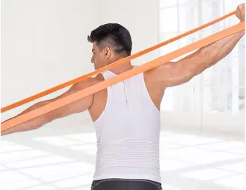 

2080*64*4.5mm Latex Resistance Band Fitness Elastic Bands Elastic pull strap