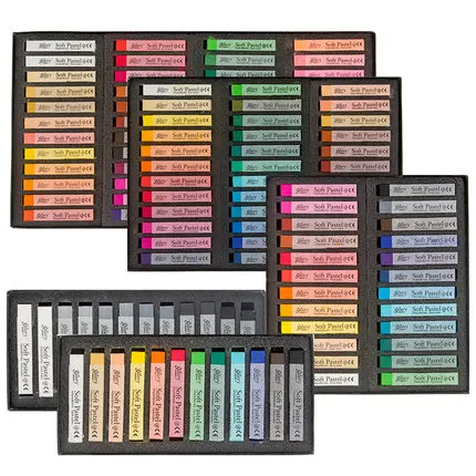 MUNGYO MPV Gallery Artists soft pastel 72/48/36/24/12 colors Colored Chalk DIY Hair dyed color make up ART