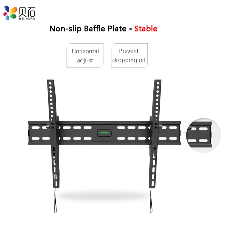 Наклон ТВ настенный кронштейн крепление ЖК монитор стенд держатель для 32-65 ''плоский экран ТВ s с VESA до 400*600 мм грузоподъемность 88 фунтов