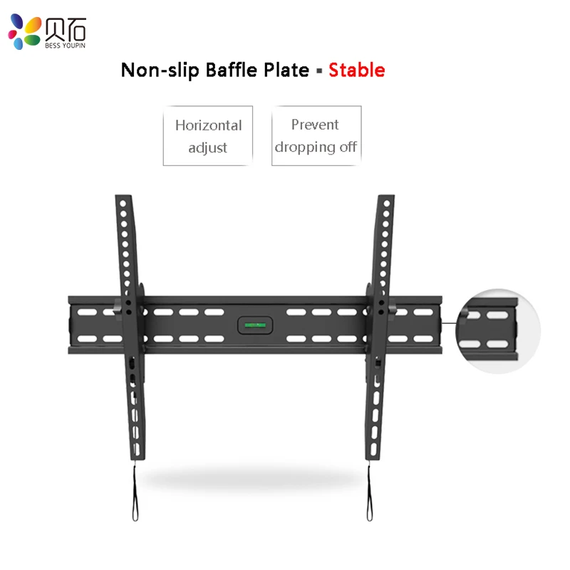 Tilt TV Wall Mount Bracket Low Profile for 32-65'' LED LCD Plasma Flat Screen TVs with VESA to 400*600mm Loading Capacity 88lbs Tilt TV Wall Mount Bracket Low Profile for 32-65'' LED LCD Plasma Flat Screen TVs with VESA to 400*600mm Loading Capacity 88lbs