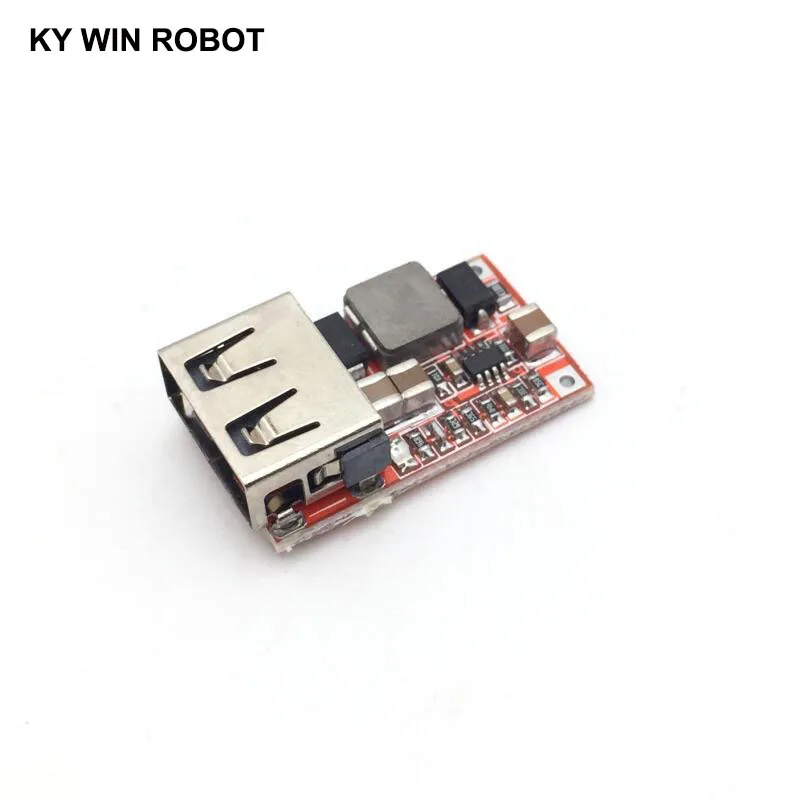 

DC 6-24V 12V/24v to 5V USB Output Charger Step Down Power Module Mini DC-DC Step Up Boost Module Power Adjustable Buck Converter