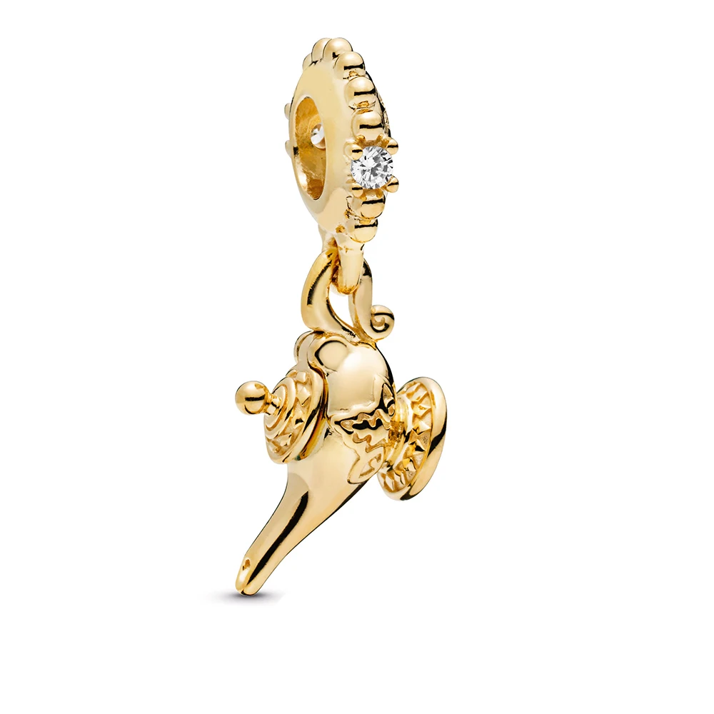 

COSEN PAN 2019 S925 Sterling Silver New SHINE DISNE MAGIC LAMP CHARM Original Retro Women DIY Pendant Fashion Charm Wild Jewelry