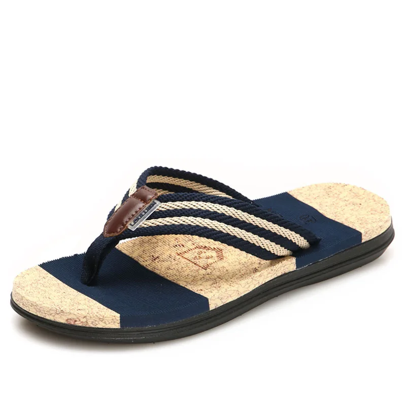 

Men's Flip Flops Summer Beach Slippers For Men Mixed Color Soft Men Sandals