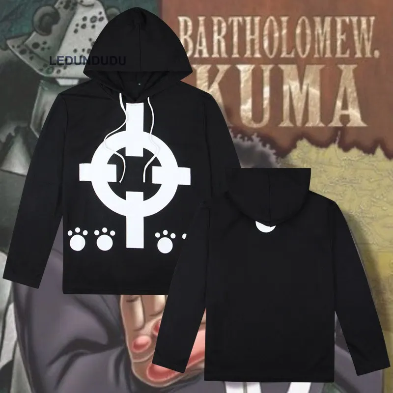 

ONE PIECE Cosplay Jackets Ace Cardigan Coat Men Costumes Bartholemew Kuma Pullover Hoodies Anime Hoody