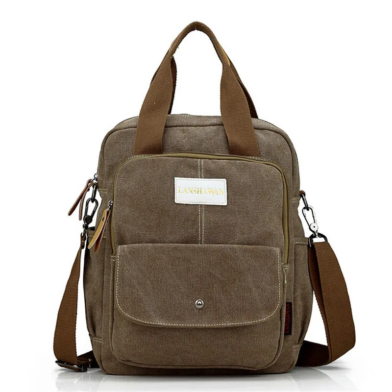 

Designer Bags Men and Women's Backpack Shoulder School Bags Multifunctional Canvas Casual Bag Men's Bag Three Uses Y50