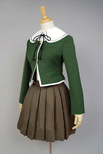 Костюм для косплея Fujisaki Chihiro Cos из аниме данганронпа Женский костюм размер под