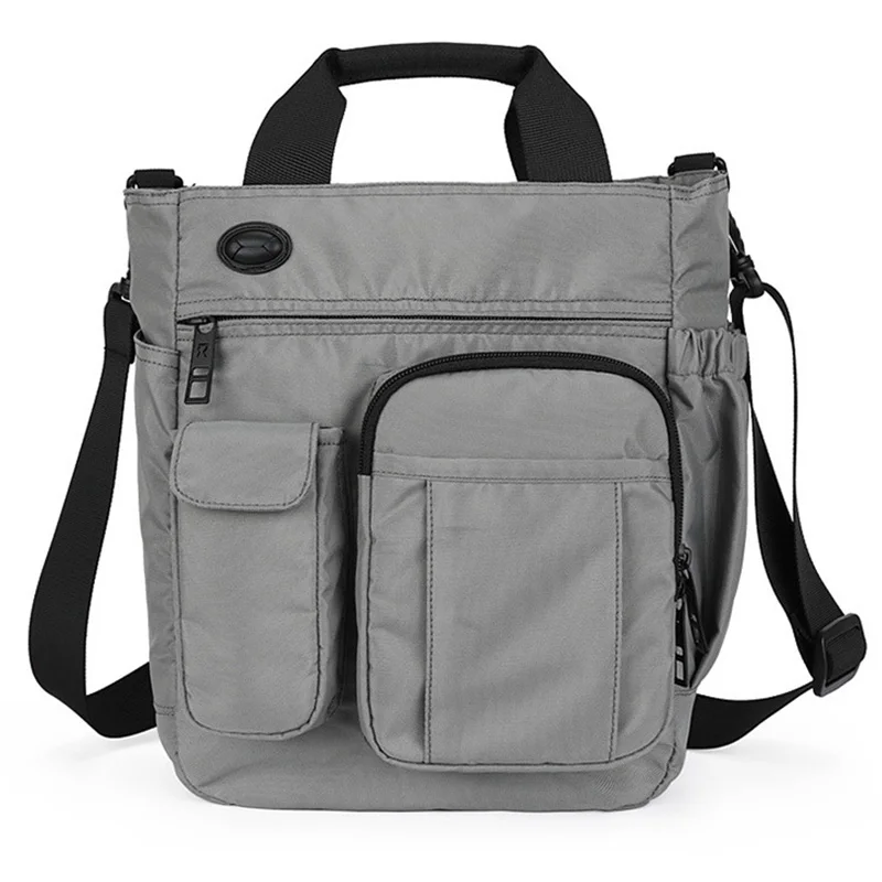 

Multi-Function Shoulder Messenger Bag With Headphone Jack Waterproof Nylon Travel Bag