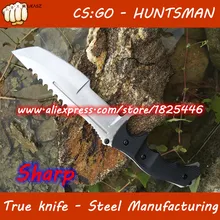 MUKASZ Охотник серебристый ИСЧЕЗАЮТ CSGO Counter Strike Черный Karambit Шеи Нож с Оболочкой Паутина Реальная игра Фабрика Оптовая MU-C10
