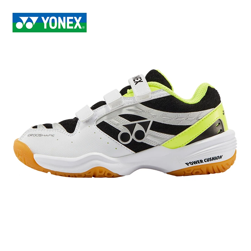 Новинка Yonex Профессиональная детская обувь для бадминтона Детские брендовые кроссовки для мальчиков и девочек дышащие противоскользящие Легкая спортивная обувь