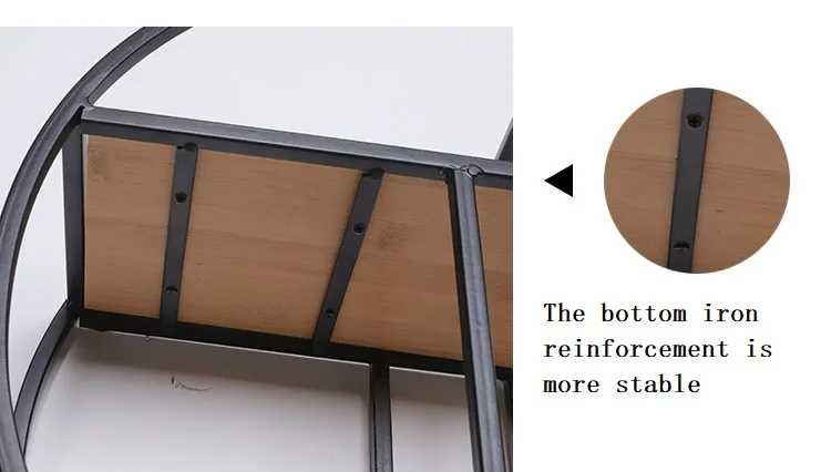 Круглый ретро настенный блок деревянная металлическая подвесная полка офисная разное искусство стеллаж для хранения Домашний Деревянный декоративный держатель 4 перегородки