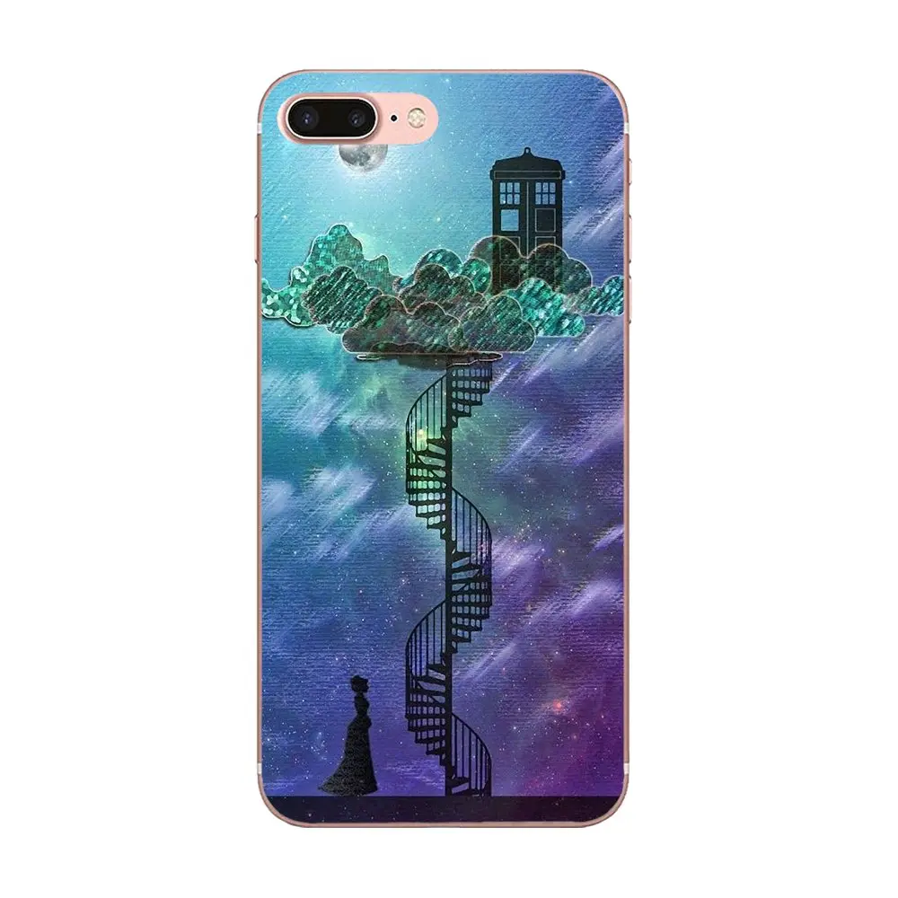 Для Galaxy J1 J2 J3 J330 J4 J5 J6 J7 J730 J8 2015 2016 2017 2018 mini Pro мягкая новая стильная Коробка Тардис