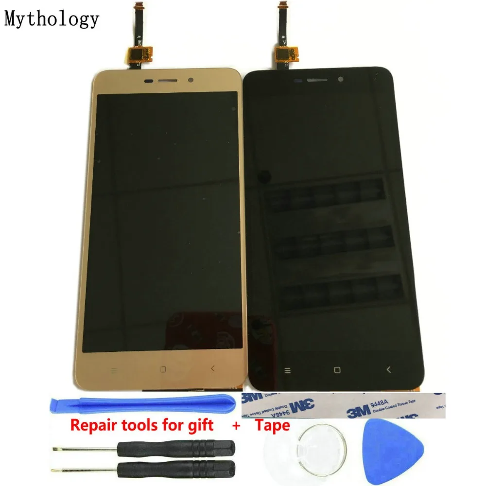 

Mythology For Xiaomi Redmi 4A Touch Screen Display 5.0" Replacment Digitizer Assembly Mobile Phone LCDs With Frame
