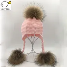 Зимние шапки для Детское хлопковое вечернее платье в горошек, 15F шляпы для девочек детей вязаная шапка для девочек зимняя шапка для детей шляпа для девочек шапки Дети шапка для девочки шапки для девочек