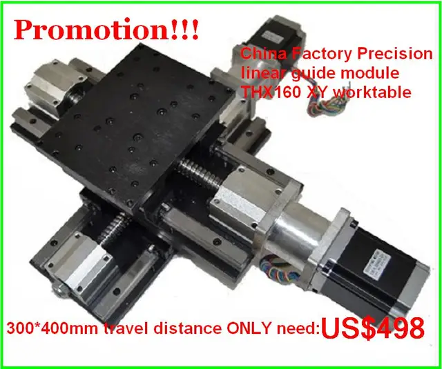 מדריך ליניארי דיוק במפעל סין מודול THX160 חשמלי שולחן העבודה XY שולחן