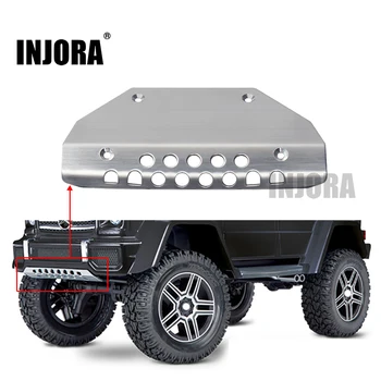 

INJORA Metal Stainless Steel TRX4 Front Chassis Armor Protector Plate for 1/10 RC Crawler Traxxas TRX-4 G500 TRX-6 6x6