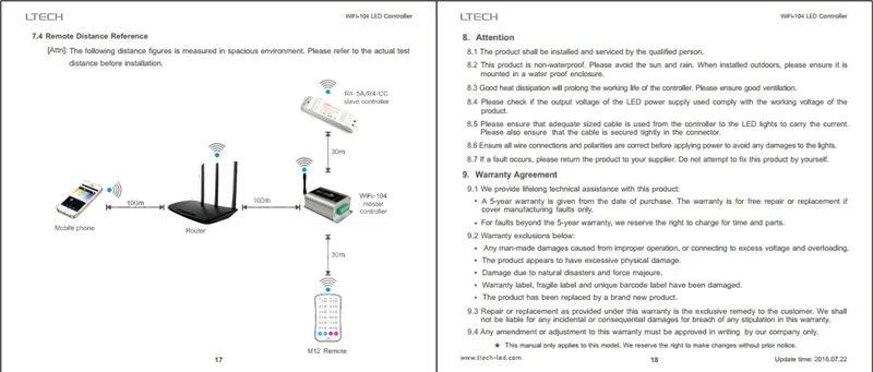 R4-CC постоянный ток приемник Wi-Fi 104 led контроллер 4-Канальный Релейный выход беспроводной приемник 2,4 GHz светодиодная CC приемник