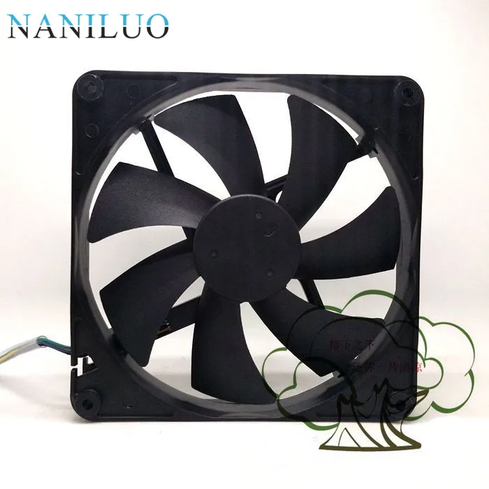 Вентилятор охлаждения NANILUO pwm 140 мм 14 см D14BH-12 DC12V 0.70A 14025 шасси с четырехпроводным питанием кулер sxdool