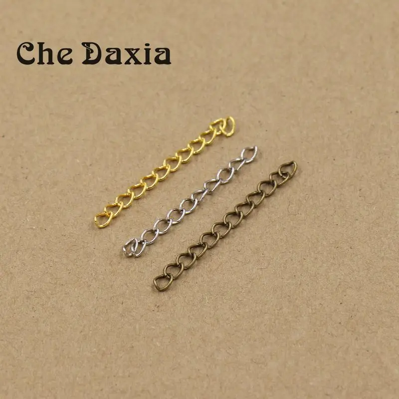 (200 pieces/pack) Extended chain for DIY Bracelet Necklace accesories