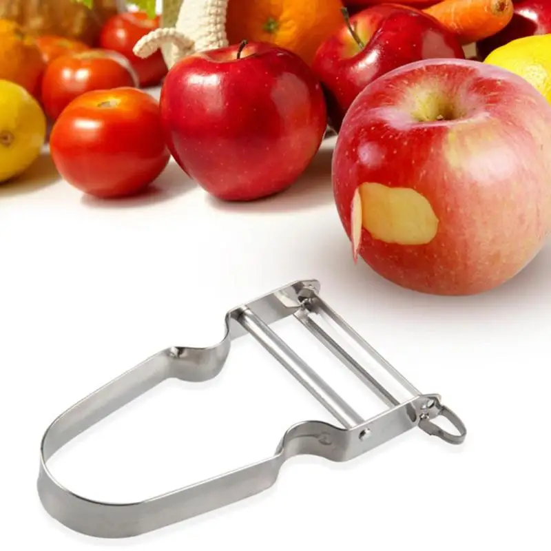 

Stainless Steel Potatoes Carrots Turnips Peeler Rex with Slip Proof Handle Stainless Steel Peel Fruit Peelers & Zesters