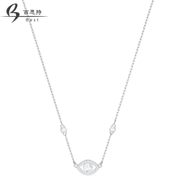 

BEST Original Copy High Quality 1:1 Exquisite Eye Necklace Plated With Platinum Logo Free Of Charge Shipping