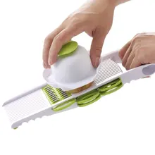 Free Shipping Dicer Slicer Potato Carrot Dicer Salad Maker Assistant (5 blades)-Multi Mandoline Vegetable Slicer & Grater Set-