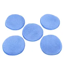 Синий 5 шт. полировки Губка Полировка Pad воском губки Прочный Премиум стайлинга автомобилей Авто Детализация автомобилей уход
