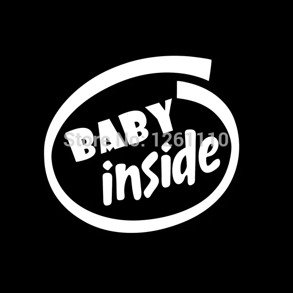 BABY ON BOARD CAR TRUCK WINDOW STICKER VINYL DECAL