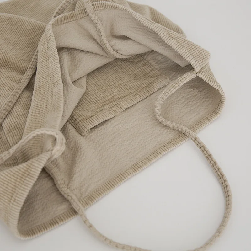 Borsa Tracolla Donna Velluto a Coste | Shopper Grande Scuola Viaggi