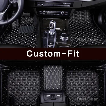 

Customized car floor mats for Citroen C4 C3 C5 C6 DS4 DS5 DS6 DS 4 5 6 all weather full cover luxury carpet rugs floor liners